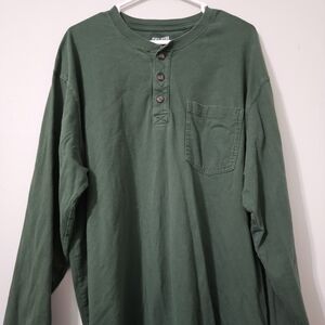 Duluth Trading Co longtail long sleeve shirt men size XL